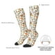 thumbnail image 4 of Fotbe Mushrooms Calcetas Divertidas Estampadas para Hombre y Mujer, Calcetas de Algodón hasta la Rodilla para Caminar, Correr, Enfermería y Embarazo, 4 of 6