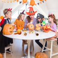 thumbnail image 5 of Decoración de calabaza artificial, hojas de arce de calabaza falsas de acción de gracias JAMW Sencillez, 5 of 5