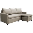 thumbnail image 4 of Sala Esquinera Modular El Bazar Store Vancouver Beige 175x130 cm Sofa Lado derecho ó izquierdo Económica, Tela Lino, 4 of 6
