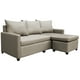 thumbnail image 4 of Sala Esquinera Modular El Bazar Store Vancouver Beige 175x130 cm Sofa Lado derecho ó izquierdo Económica, Tela Lino, 4 of 6