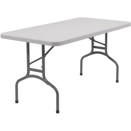 National Public Seating BT Series 72 in. Rectangle Folding Table -10 or 20 Pack