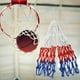 thumbnail image 2 of Red de Baloncesto Sunnimix de Nailon para Cancha de Baloncesto Estándar Blanco Rojo Azul, 2 of 8
