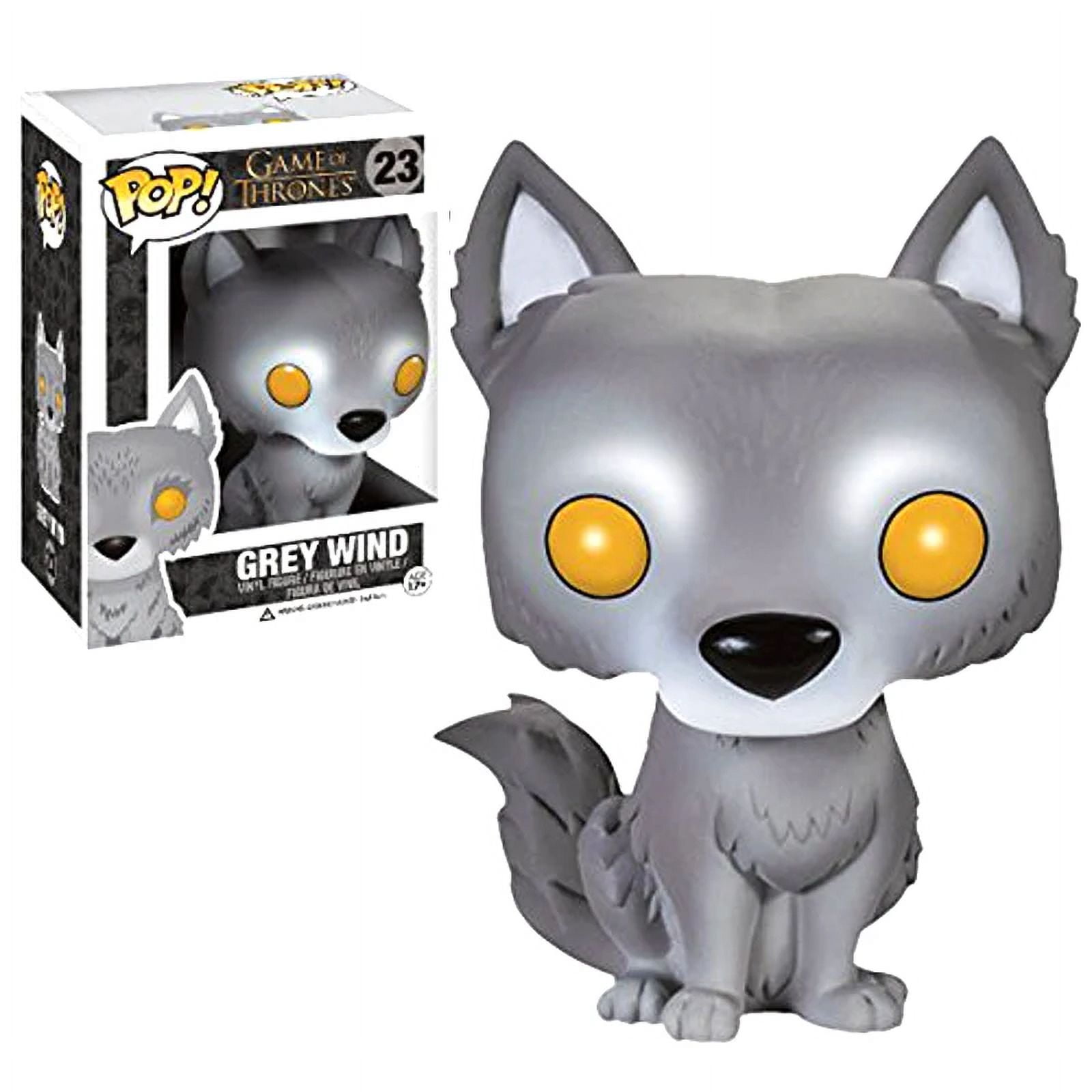 Funko POP Game Nymeria 76 Ghost 19 Grey Wind 23 Throne Vinyl Action Figures Toys Gifts Wangyu