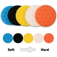 thumbnail image 2 of Almohadilla para pulir automóviles de 125 mm, almohadilla para pulir con lógica hexagonal, esponja para pulir, kit de almohadillas para pulir con esponja para brocas, kit para pulir brocas, 2 of 4