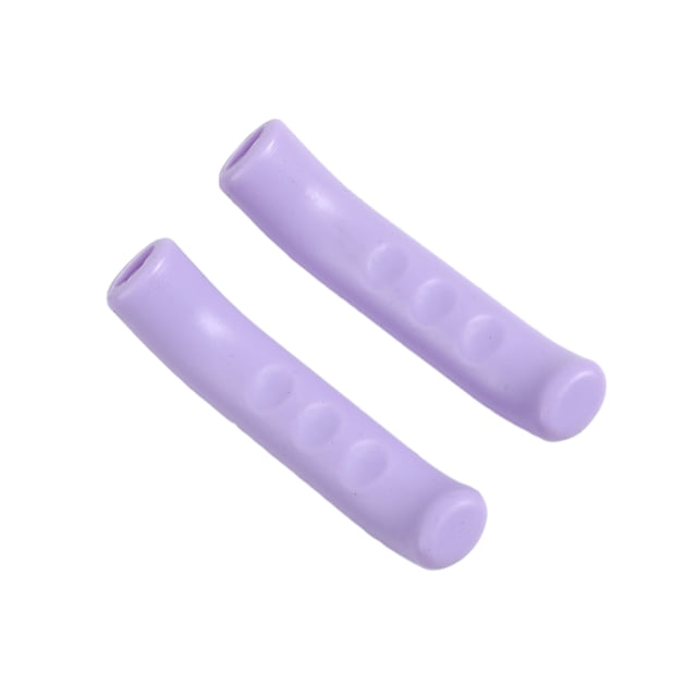 Eigraketly Experiencia de ciclismo de 2 piezas con funda de palanca de freno fácil de instalar cubierta de manija de freno de bicicleta Ciclismo Púrpura pálido