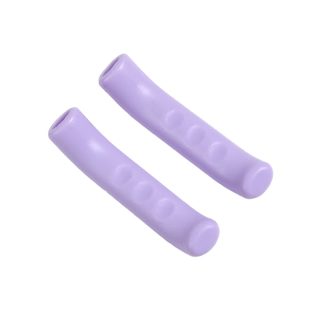 Eigraketly Experiencia de ciclismo de 2 piezas con funda de palanca de freno fácil de instalar cubierta de manija de freno de bicicleta Ciclismo Púrpura pálido