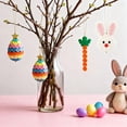 thumbnail image 2 of DIY Button Ornament Making Set,Easter Bunny Craft Buttons Kit,Fun Holiday Decorations for Easter Hanging Decorations, 2 of 10