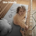thumbnail image 4 of Sábana De Muselina De Algodón Transpirable Para Cuna De Bebé, Juego De Cama Suave Y Resistente A Las Arrugas, Juego De Cama Coordinado Para Cama Infantil, 4 of 7
