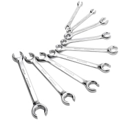 FLARE NUT WRENCH SET, 9 PC.