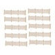 thumbnail image 1 of 10 vallas decorativas en miniatura, escala 1:50, hechas de madera, para maquetas de ferrocarriles y Estilo D, 1 of 6