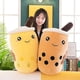 thumbnail image 5 of Peluche gigante de té de burbujas de 22 a 70 cm, almohada de Boba de té con leche, peluche de helado, fruta, jugo, botella de bebida, accesorio decorativo, regalo, 35 cm, marrón mi, 35 cm, marrón mi, 5 of 5