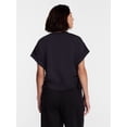 thumbnail image 4 of Avia Women's and Women's Plus ScubaKnit Top, Size XS-4X, 4 of 7