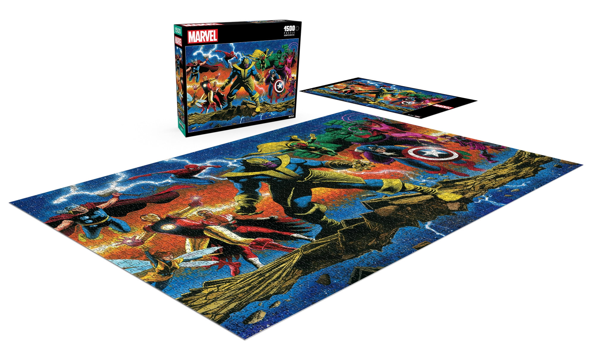 Buffalo Games 1500-Piece Marvel Thanos Legacy #1 Interlocking Jigsaw Puzzle for Adults Ages 14+