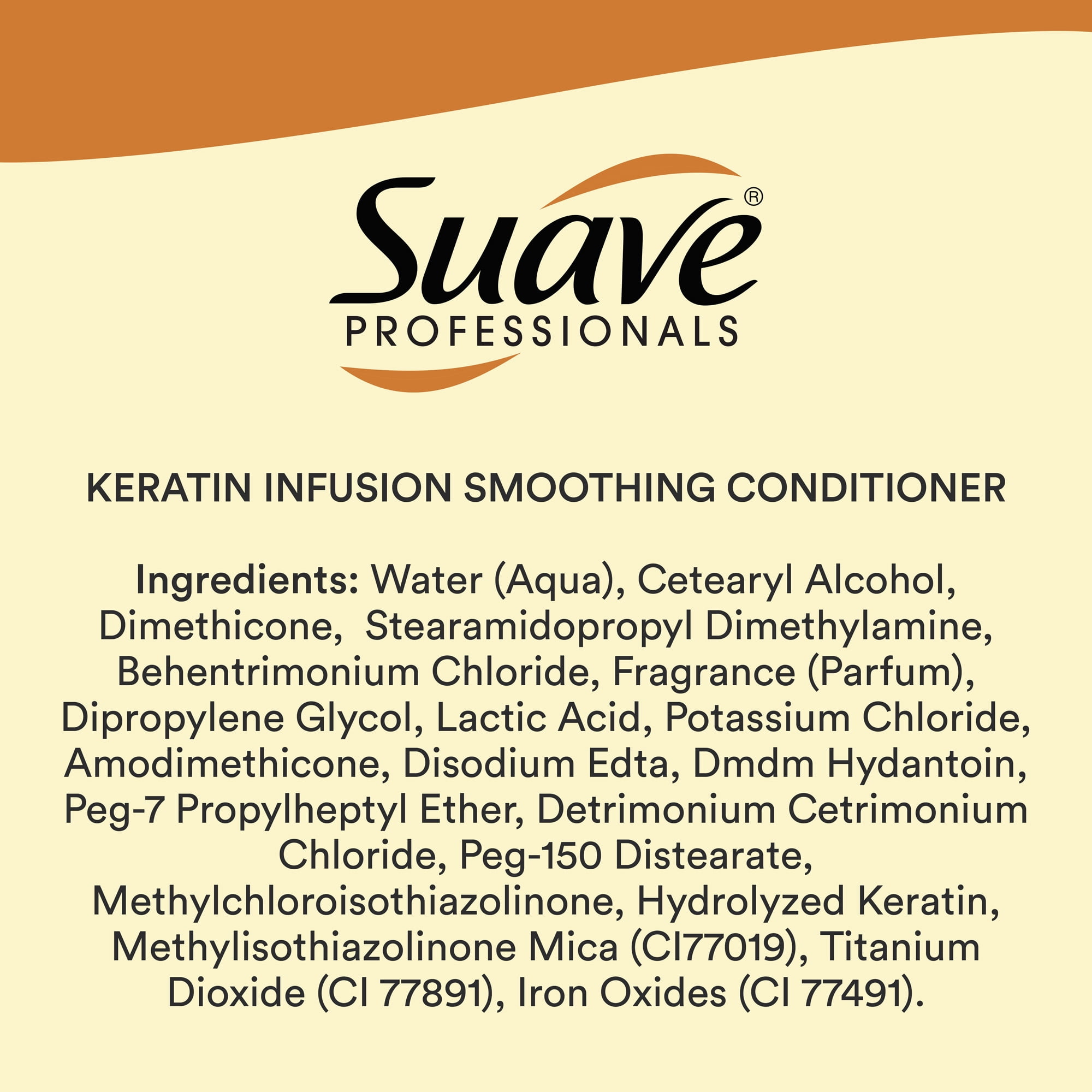 Suave Professionals Frizz Control Moisturizing Daily Shampoo & Conditioner with Keratin, Full Size Set, 2 Pack