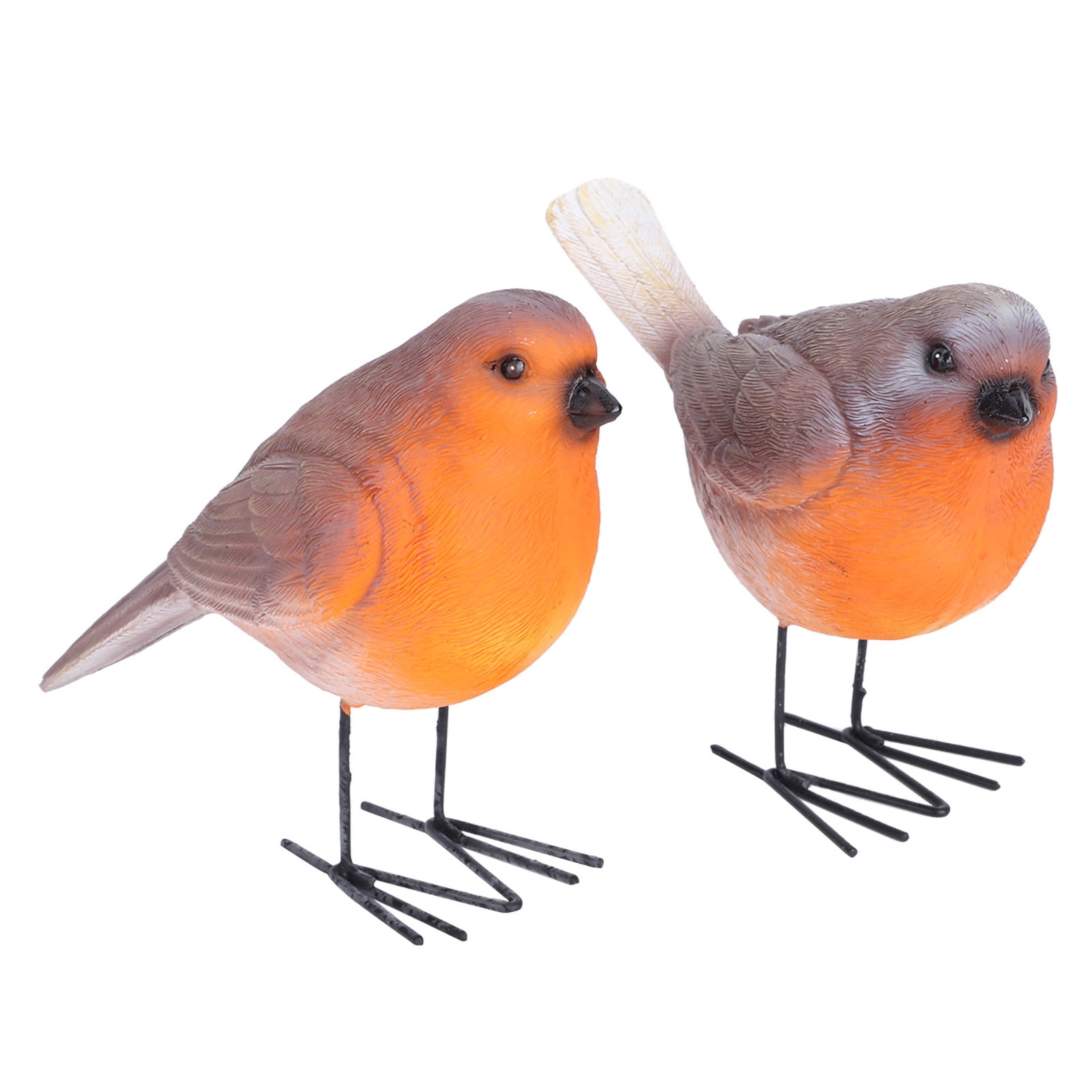 Bird Model, Exquisite Bird Figurines Resin Garden Ornament, For Shelves