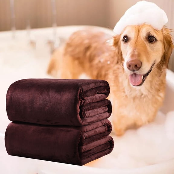 YAZHPA Solid Color Blanket Flannel Blanket Coral Velvet Gift Blanket Yoga Air Conditioning Cover Blanket Pet Blanket Blanket