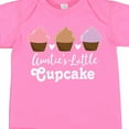 thumbnail image 4 of Inktastic Auntie Little Cupcake Niece Gift Girls Baby Bodysuit, 4 of 5