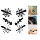 thumbnail image 3 of 6 piezas pinzas para el cabello de Halloween góticas grandes pinzas para el cabello para mujeres Spooky Alligator Duckbill horquillas para Negro Sunnimix  Pinzas para el pelo de Halloween, 3 of 8