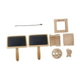 thumbnail image 3 of Tachiuwa Wood Knitting Gauge Ruler Set Wool Carders Yarn Gauge Convenient Accessories, 3 of 10