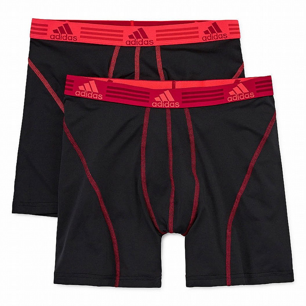 Adidas Underwear - Mens Underwear Medium Boxer Brief Stretch Logo M ...