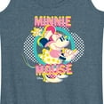 thumbnail image 3 of Disney - Minnie Circle Frame - Women's Racerback Tank Top, 3 of 5