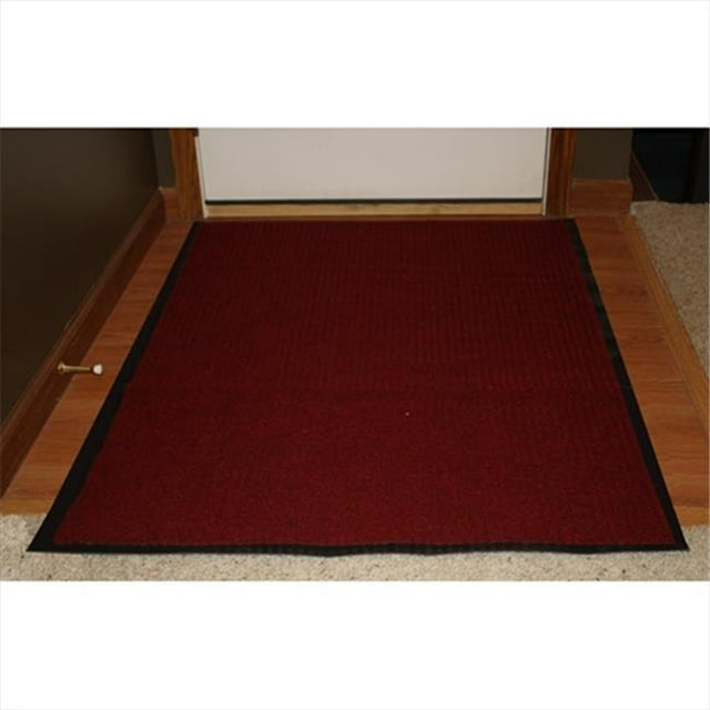 Durable Corporation 613S0034RD 3 ft. W x 4 ft. L Spectra Rib Entrance Mat in Red
