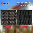 thumbnail image 2 of 90% Phifer Solar Screen Kit - 48-in x 100-ft - Solar Window Screen Roll & Roller Tool - Beige, 2 of 8