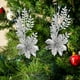 thumbnail image 4 of 2Pcs Christmas Tree Decoration Simulation Flowers Plastic Simulation Flowers For Weddings- Parties Halls And Other Decorations Holiday Gifts, 4 of 6