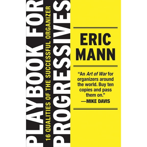 Playbook for Progressives: 16 Qualities of the Successful Organizer, (Paperback)