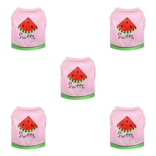Methold Ropa Chalecos de verano Traje de moda de ocio Chaqueta de ropa elástica redonda para perro Chihuahua Bulldog Rosa Verde XS Type2 NO2 Methold CBP264219