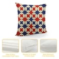 thumbnail image 4 of GOSMITH Throw Pillow Covers Decorative Square Throw Pillowcase Indoor/Outdoor Independence Day Flag Day Flag Five-Pointed Star Pillow Cover Cushion Case for Couch Sofa Bedroom Car, 4 of 5