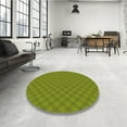 thumbnail image 4 of Ahgly Company Tapis d'Intérieur Lavable en Machine Carré Vert Pistache, 8 Pieds Carré, 4 of 7