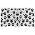 Bindeb Notebook 3 Ring Binder Black Paws Print 1.5 Inch Round Ring Binders View Binder ...