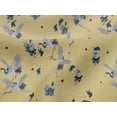 thumbnail image 4 of oneOone Viscose Jersey Fabric Dot|Floral & Stork Bird Printed Craft Fabric BTY 60 Inch Wide, 4 of 4