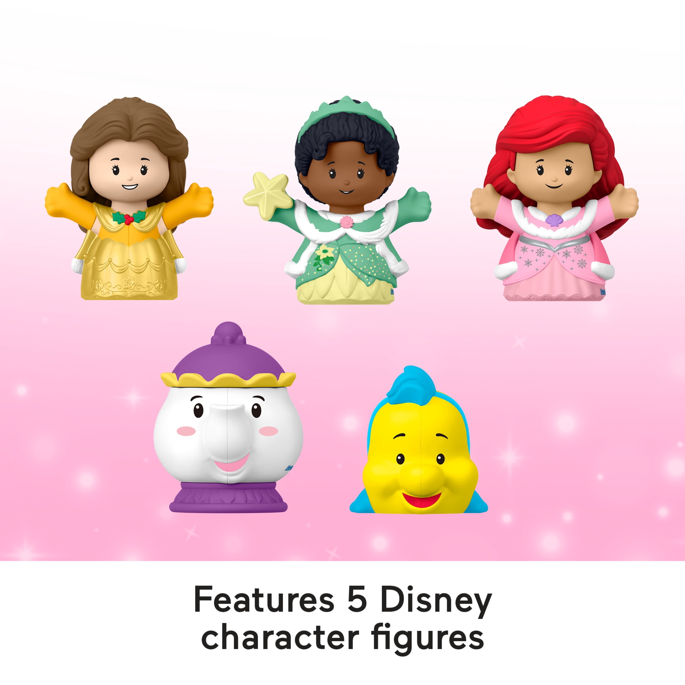 Fisher-Price Little People Disney Princess Advent Calendar for Toddlers & Kids, 24 Toys
