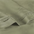thumbnail image 4 of Superior Egyptian Cotton Solid Pillowcase Set, Standard, Olive Green, 4 of 6