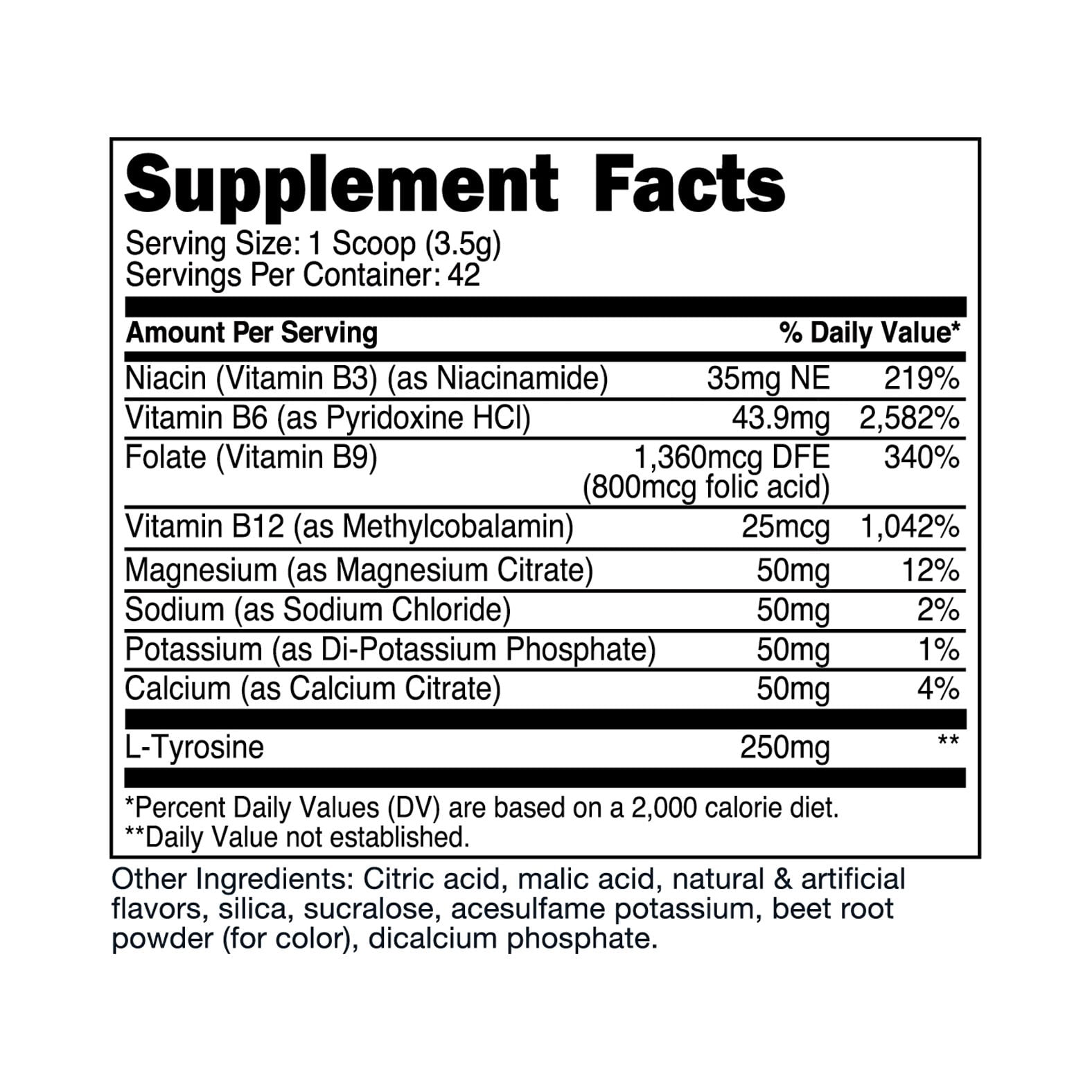 TransformHQ Hydration 42 Servings (Strawberry Lemonade) - Electrolytes, Vitamins, Supplements