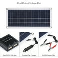 thumbnail image 4 of Labymos DC 5V/18V Dual Output 20W Solar Panel with 2 USB Ports & Car Charge, 4 of 8