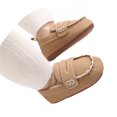 thumbnail image 3 of LIIPEE Girls Boys Sneakers Spring Summer Casual Closed Toe Non- Crib First Walking Flat Shoes On Shoe Child Versatile Outdoor Sneaker,Khaki,0-3 Months, 3 of 9