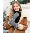 thumbnail image 5 of Womens Winter Warm Touchscreen Texting Gloves with Thermal Fleece Lined, 5 of 5