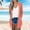 Watermelon Red, variant on LEKODE Women Sleeveless Mid Length Duster Vest Open Front Soft Drape Knit Loose Fit Side Pockets Casual Daily Layering Cardigan Outerwear Beige L