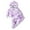 07-Purple, variant on oqasdz Girls Outfits Set Toddler Long Sleeve Floral Print Hoodie And Pants Two Piece Outfit For Baby Casual Playwear Fall Winter/12-18 Months
