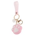 thumbnail image 1 of Cute Cat Paw Keychain Pendant for Women – Stylish Multi Functional Bag Charm for Car and House Keys, 1 of 1
