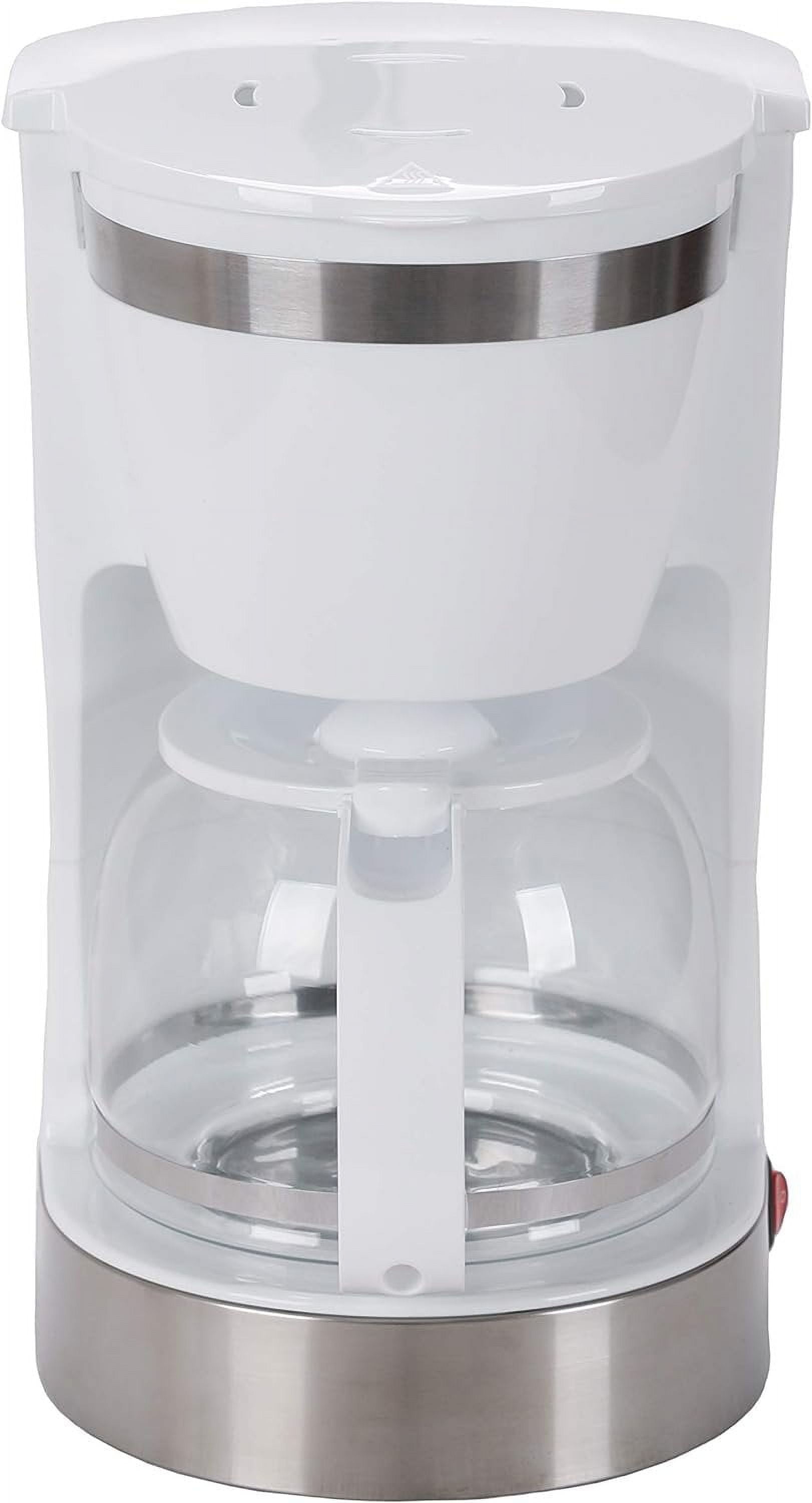 Btwd 12 Cup 800 Watt Coffee Maker in White