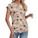 thumbnail image 3 of Tops SAMPEEL - Bonita camiseta de manga corta para mujer, talla 2XL, 3 of 5