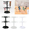 thumbnail image 2 of Two Tier Counter Top Spinner Display Stand Jewelry Rotating Ring Display Holder Necklace Keychain Pendants Organizer, 2 of 14