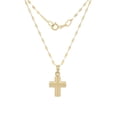 thumbnail image 2 of Cadena Y Dije Cruz Lisa 1.2 cm Oro 10k, 2 of 7