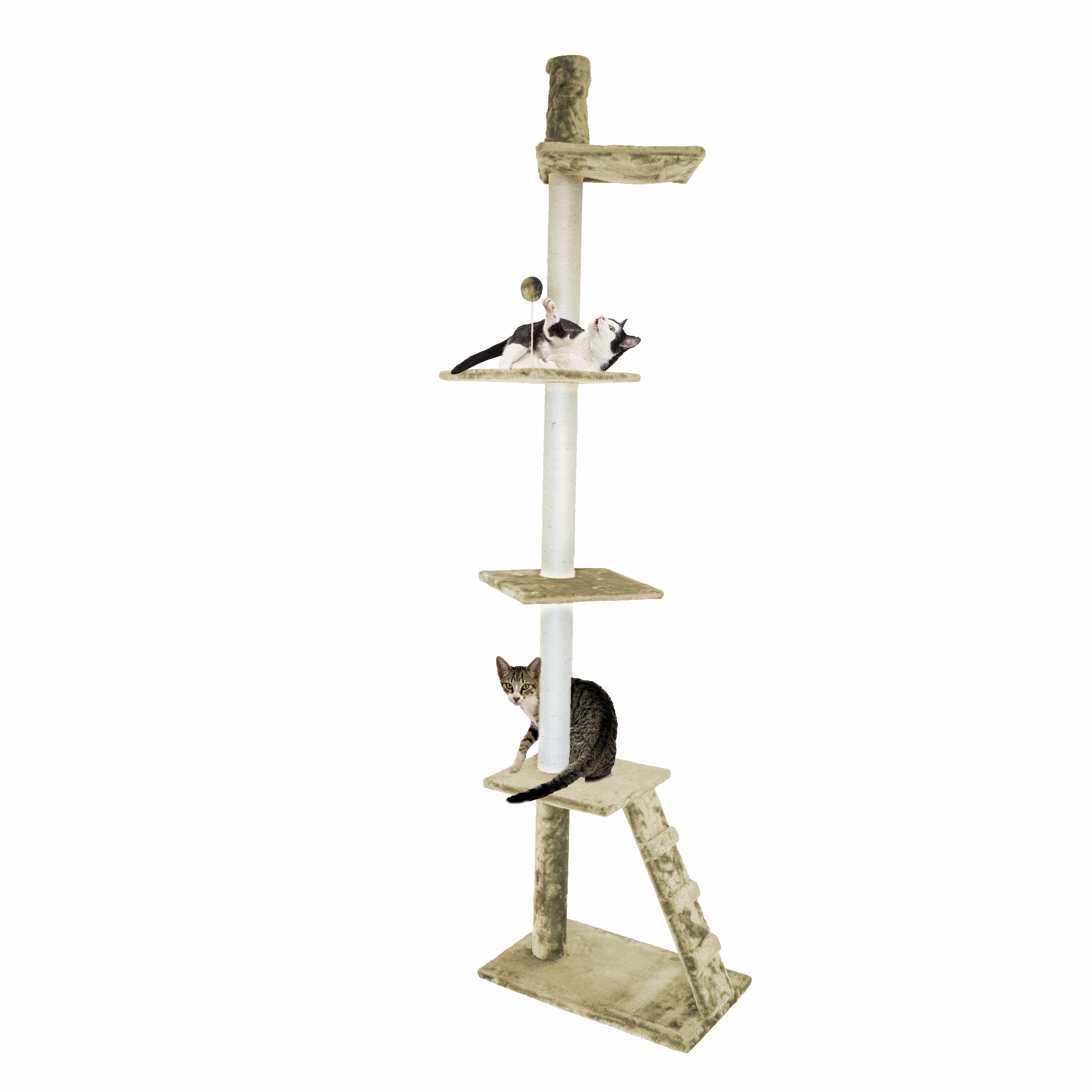 FurHaven Pet Cat Tree Tiger Tough Cat Tree House Furniture for Cats