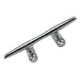 thumbnail image 1 of PENIKOKO Kayak Use 4 Inch Stainless Steel Boat Rope Cleat 1Pcs with Silver Finish for Marine Dock, 1 of 8