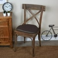 thumbnail image 5 of The Gripper Non-Slip Windsor Chair Cushion, for the Kitchen and living Room, 16x15 Inches, Set of 4, Chestnut, 5 of 6